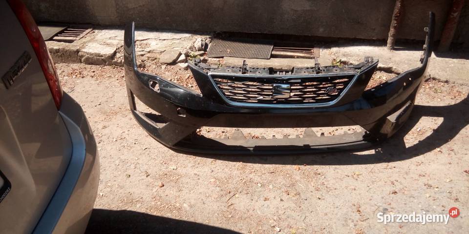 Zderzak przedni SEAT LEON fr 14 Czarny bez Margonin