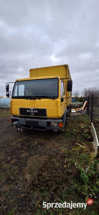 MAN L200 z windą dolnośląskie Grębocice