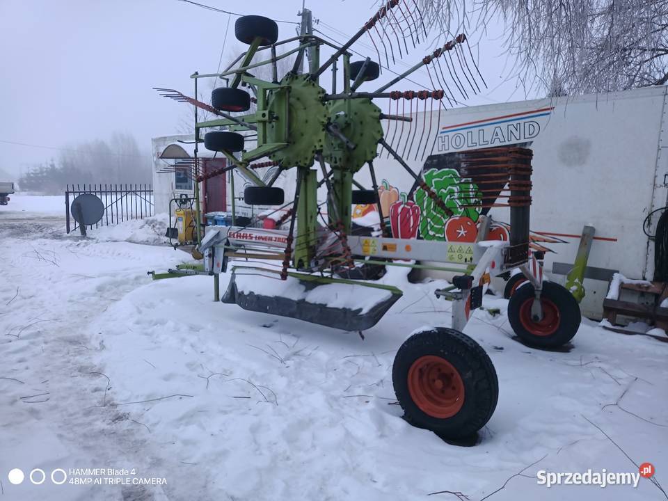 Zgrabiarka przewracarka claas krone vicon