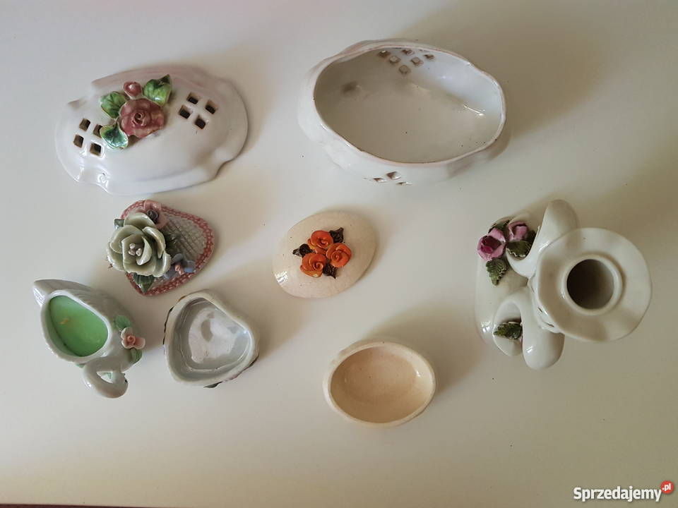 Kolekcjonerskie puzderka świecznik stare inny kolor mazowieckie Warszawa sprzedam
