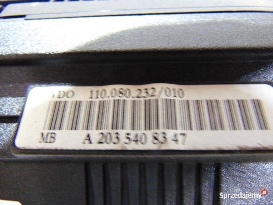LICZNIK MERCEDES W203 A2035408347