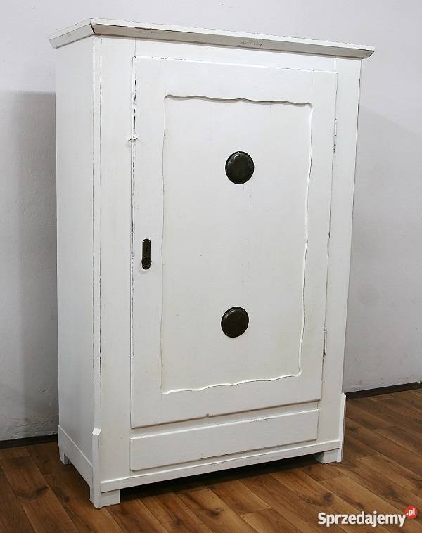 Szafa Ludowa Bielona VINTAGE AntykiMarki Marki
