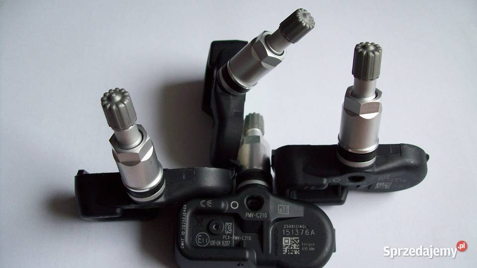 Zestaw 4 czujników ciśnienia w oponach TPMS Reda