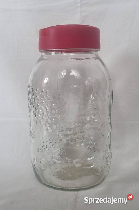 Słój szklany 3 l producent Herevin przezroczysty mazowieckie Warszawa