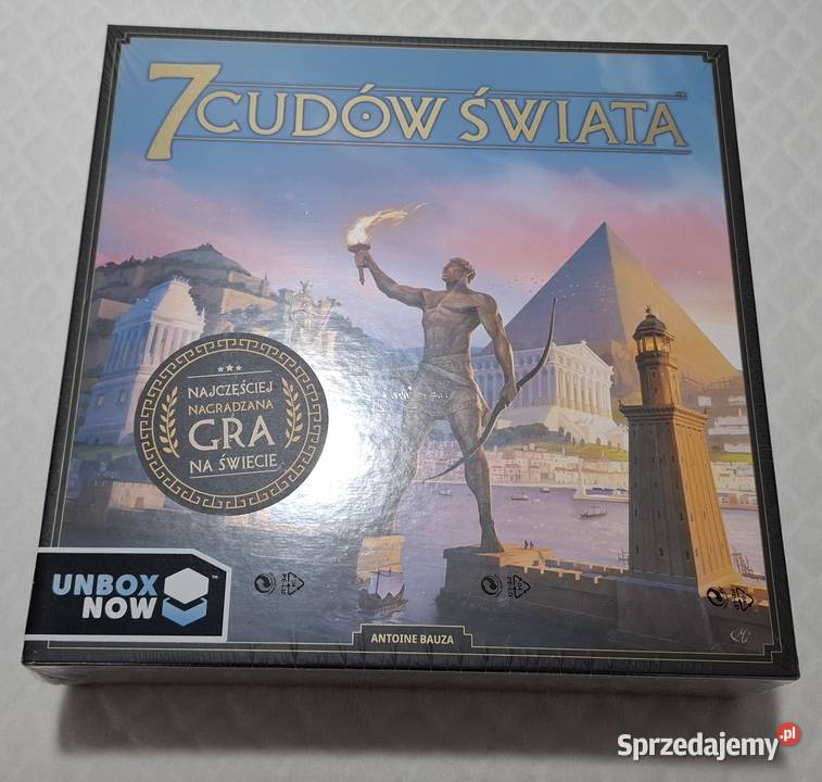 Gra planszowa 7 cudów świata Antoine Bauza Repos Pozostałe Czeladź