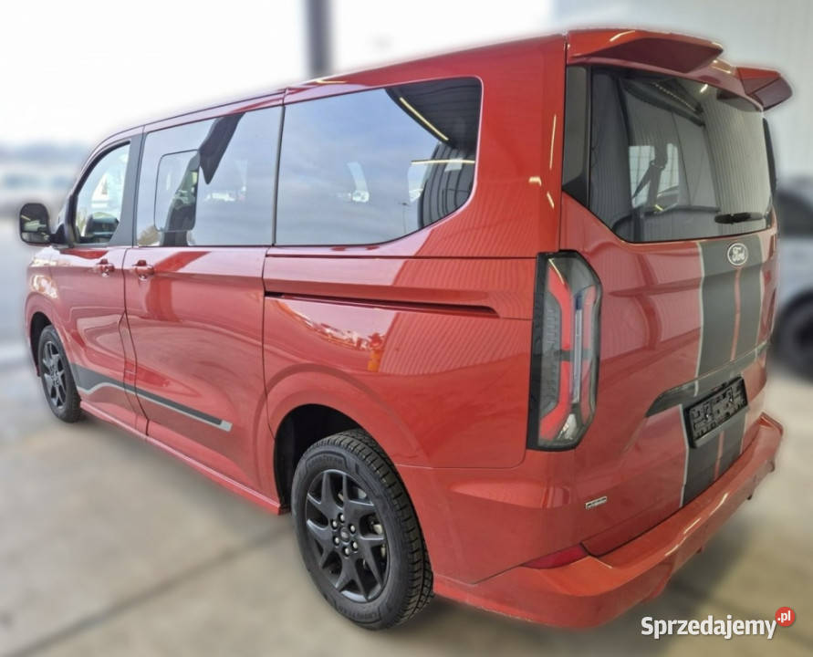 Ford Tourneo Custom SPORT 8OSÓB L1H1 Hybryda Rok produkcji 2025 Tourneo Custom wielkopolskie Jarocin