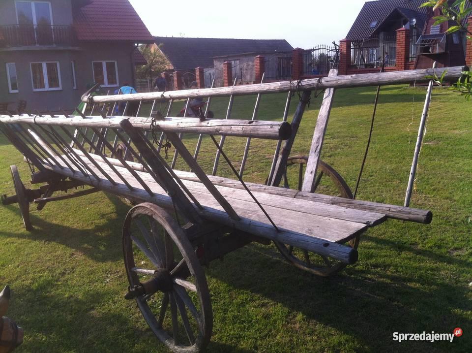 WÓZ KONNY DRABINIASTY do ogrodu tzwRafiok Pozostałe Ogród