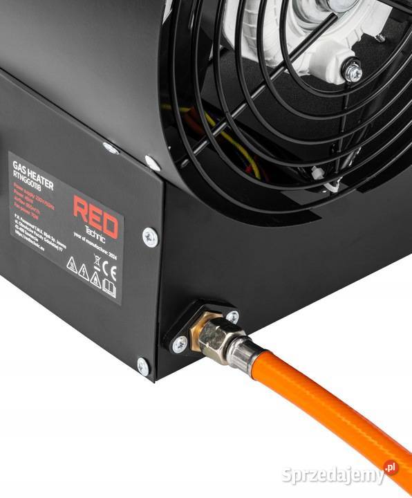 Nagrzewnica gazowa dmuchawa termostat lcd duża Nagrzewnice Katowice