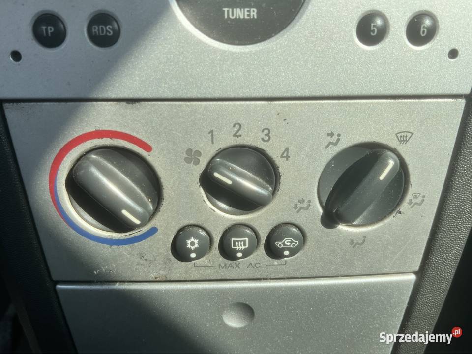 Panel sterowania nawiewem klimatyzacją Opel
