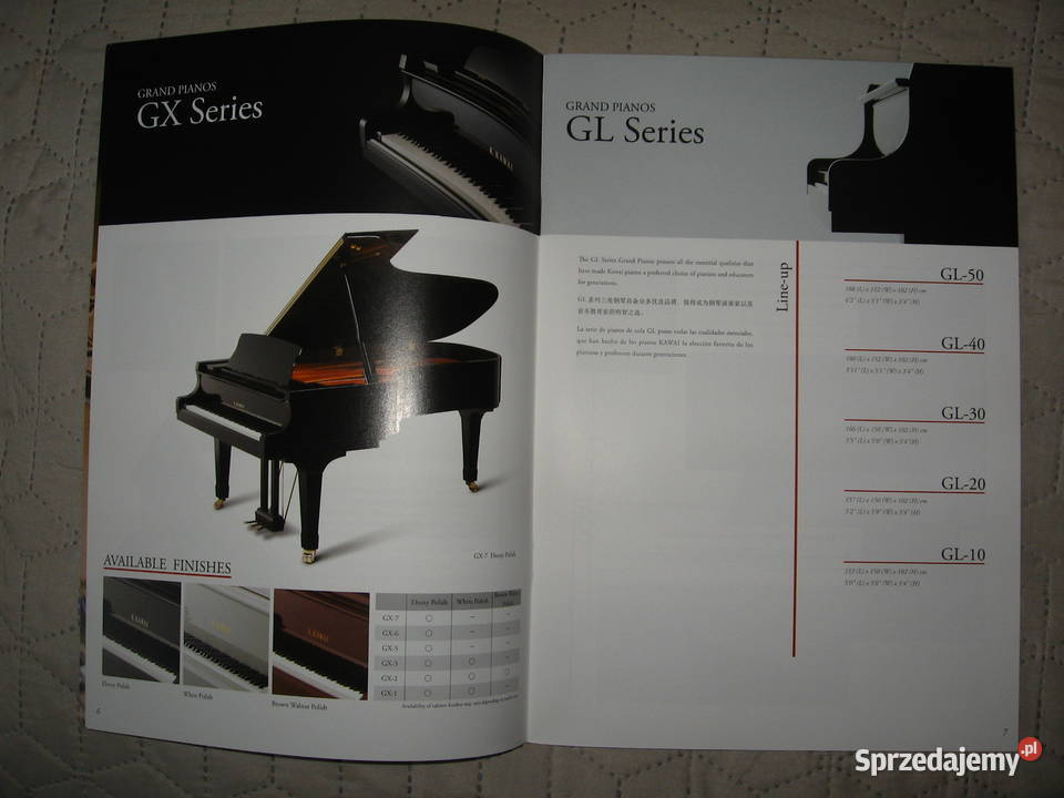 Kawai 2018 Products Catalogue katalog pianin i