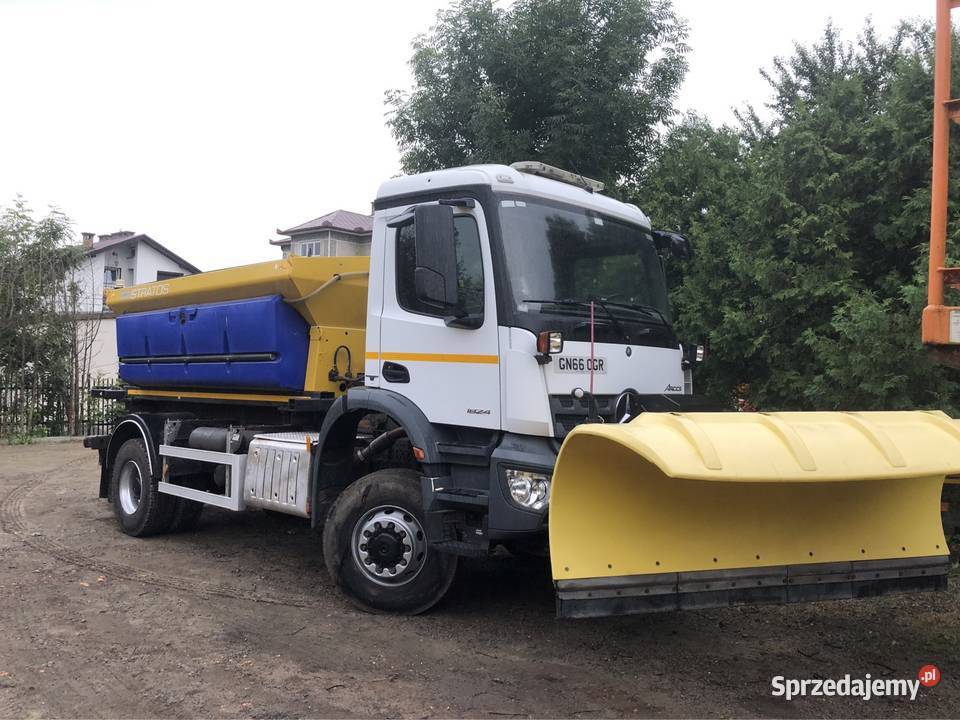 Mercedes Arocs piaskarka solarka schmidt 4x4 automatyczna Ropczyce