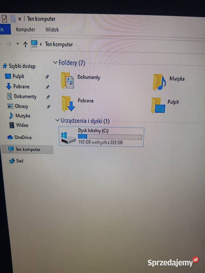 Lenovo m72e i32120T 8GB RAM 240GB SSD z Windows IBM/Lenovo Warszawa sprzedam
