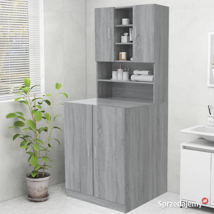 Szafka na pralkę szary dąb sonoma 705x255x90 Warszawa sprzedam