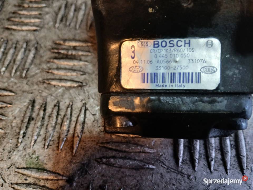 Pompa wtryskowa 0445010050 Hyundai Kia 15 CRDI osobowe Radłów
