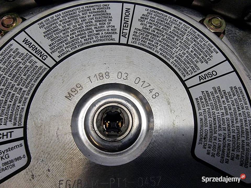 PODUSZKA AIRBAG AUDI A3 8L 8L0880201J osobowe Lipno