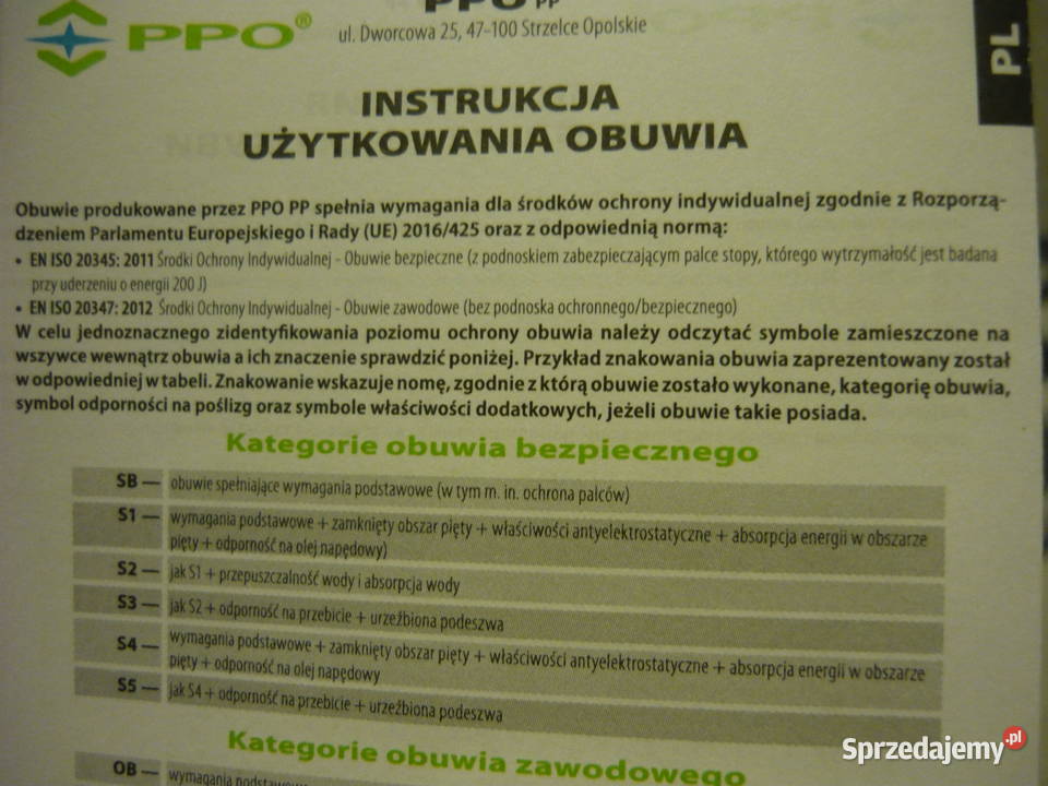 NOWE Ubranie robocze Brixton Buty 41 półbuty