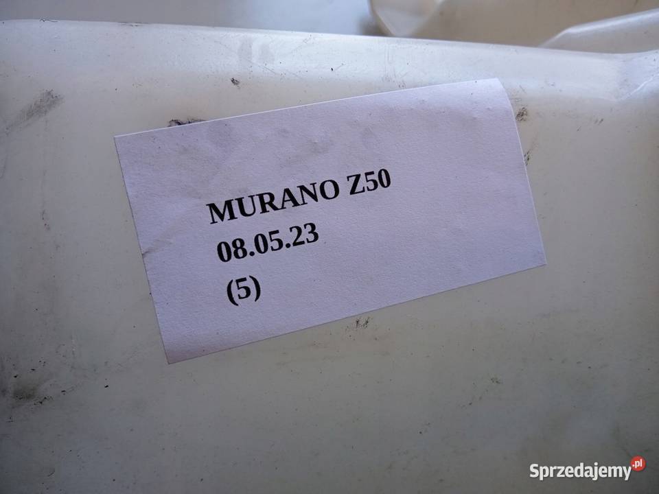 ZBIORNICZEK SPRYSKIWACZY NISSAN MURANO Z50 Nowy Tomyśl
