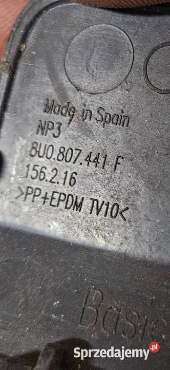 AUDI Q3 LIFT 8U0 ZAŚLEPKA HAKA ZDERZAKA LEWA TYŁ wielkopolskie Międzychód