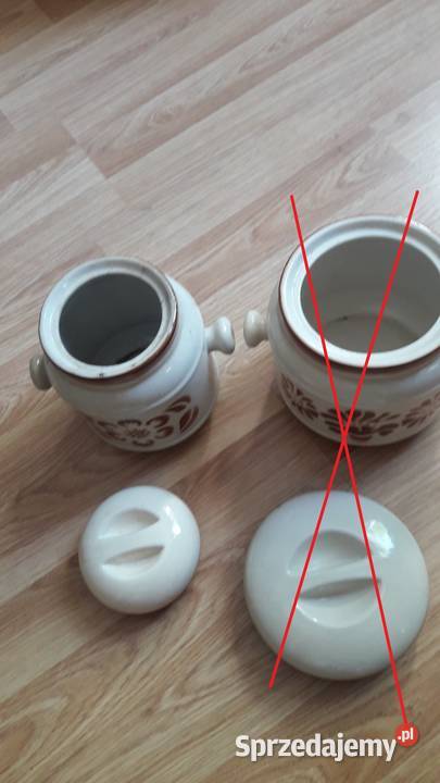 091 Puszka mała ręcznie malowana w kwiaty kujawsko-pomorskie Bydgoszcz