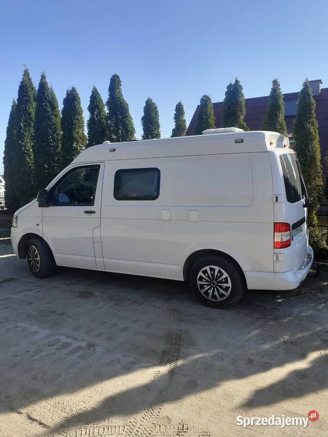 VW T5 Kamper profesjonalna roczna zabudowa 3 Kampery Gdańsk