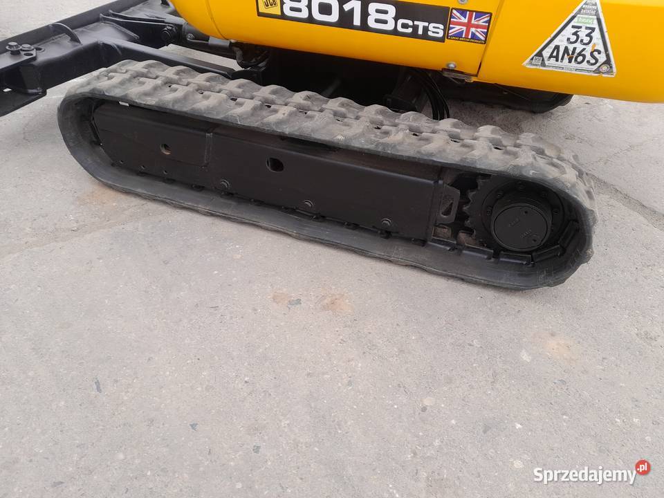 KOPARKA GĄSIENICOWA 18 TONY JCB 8018 CAT KUBOTA wielkopolskie Krotoszyn sprzedam