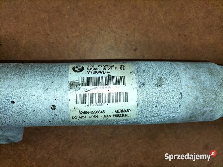 Amortyzator przedni prawy BMW E65 E66 osobowe Poręba