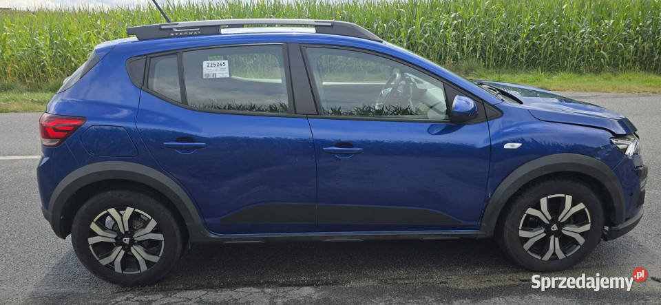 Dacia Sandero Stepway Benzyna gaz 82000 III 2020 czujnik parkowania Pleszew
