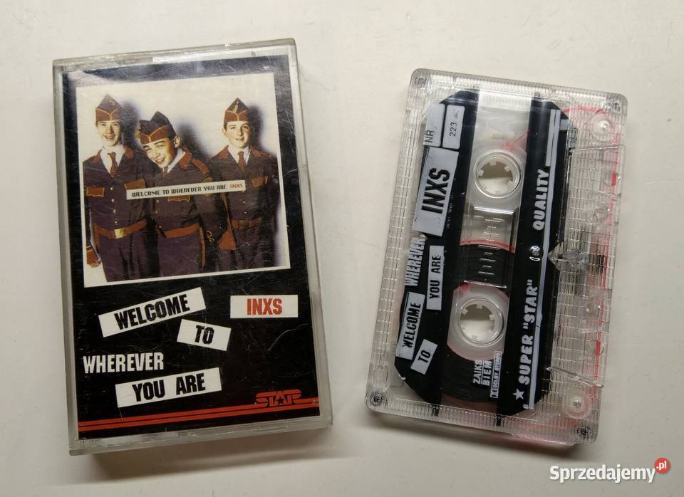 Kaseta magnetofonowa INXS Welcome to Wherever Łódź