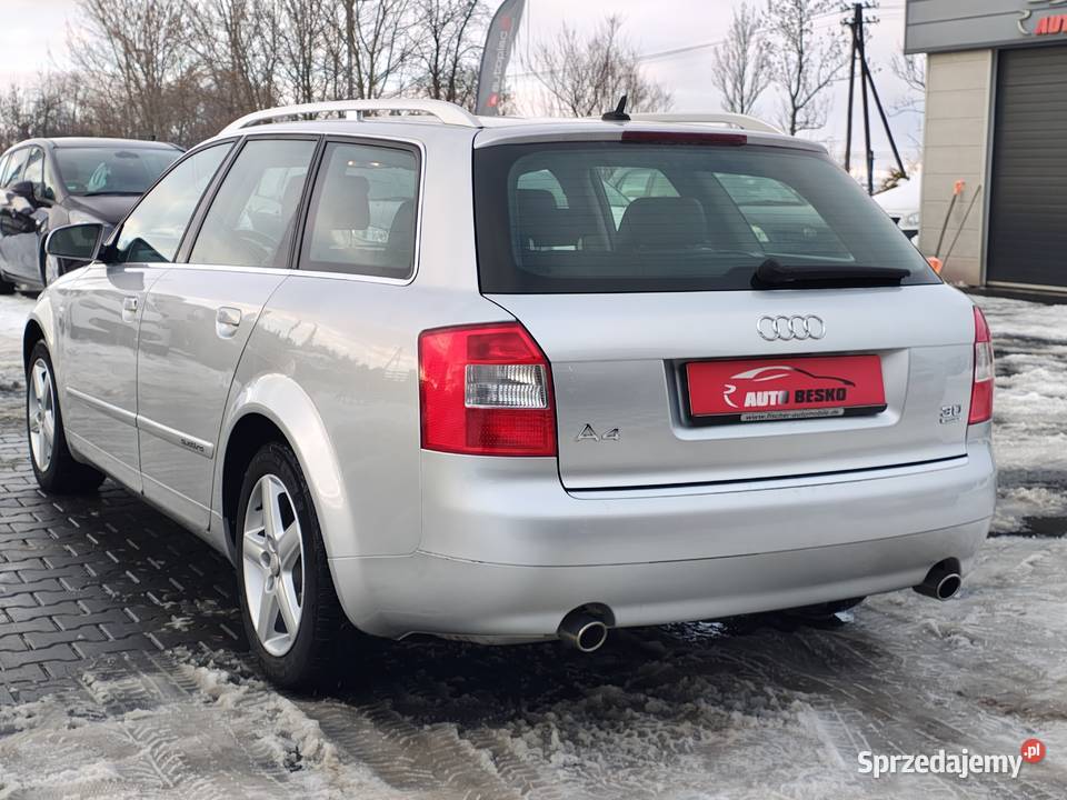 AUDI A4 30Benzyna V6 QUATRO Niski Przebieg Zarszyn