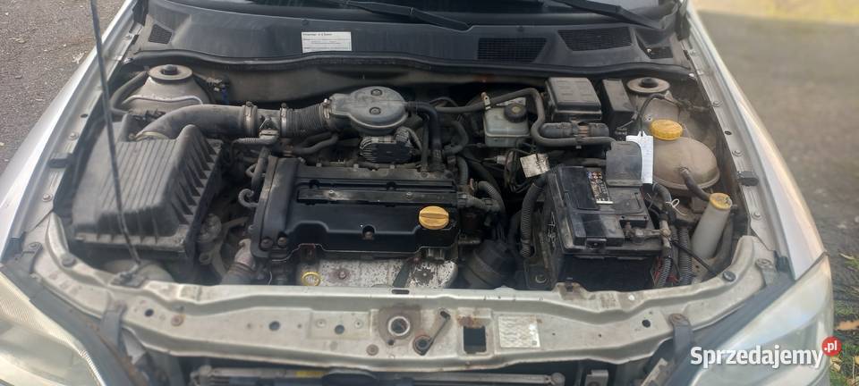Opel Astra 12 16V srebrna Wadowice sprzedam