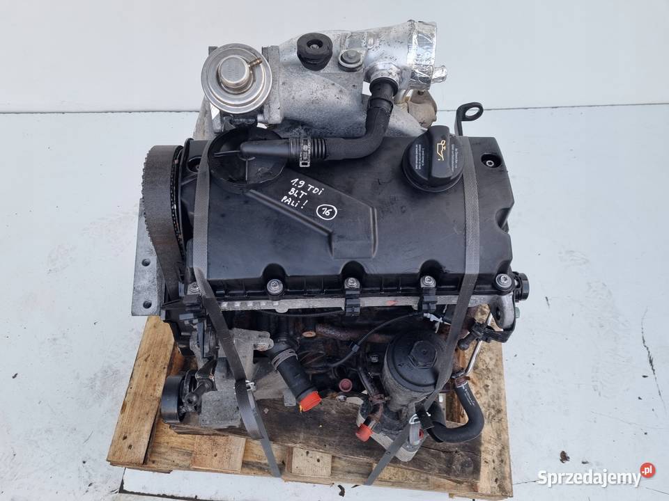 SILNIK KOMPLET VW Polo IV GTI 19 TDI 130 142 BLT Janów