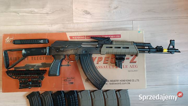 Replika Type 562 Real Sword AK74 Airsoft Warszawa sprzedam