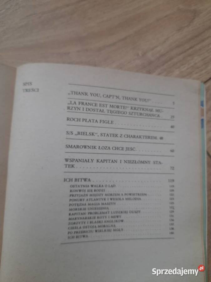 Arkady Fiedler Dziękuję ci kapitanie Serock