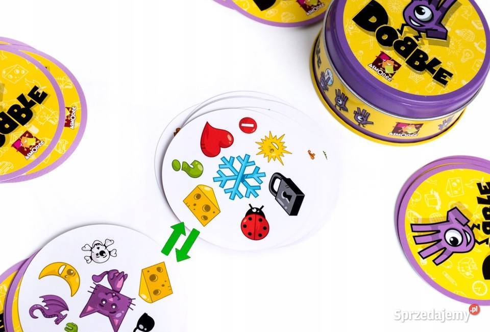 DOBBLE GRA KARCIANA TOWARZYSKA IMPREZOWA Wrocław