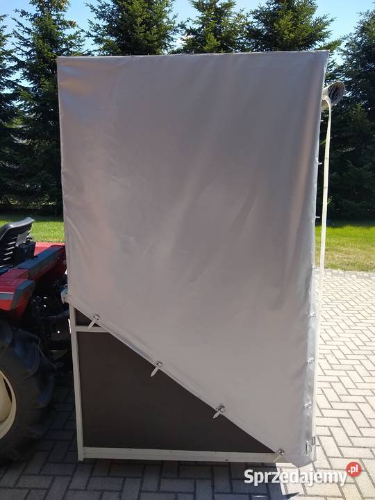 Skrzynia skrzyniopaleta do transportu borówki mazowieckie Zbuczyn