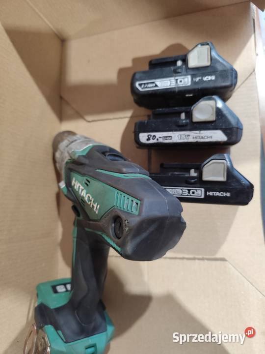 Wkrętarka akumulatorowa DS18DSDL 18v baterie Włodawa