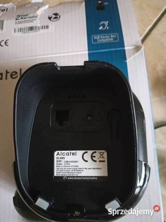 Telefon ALCATEL XL685 Czarny Pozostałe Tarnobrzeg sprzedam