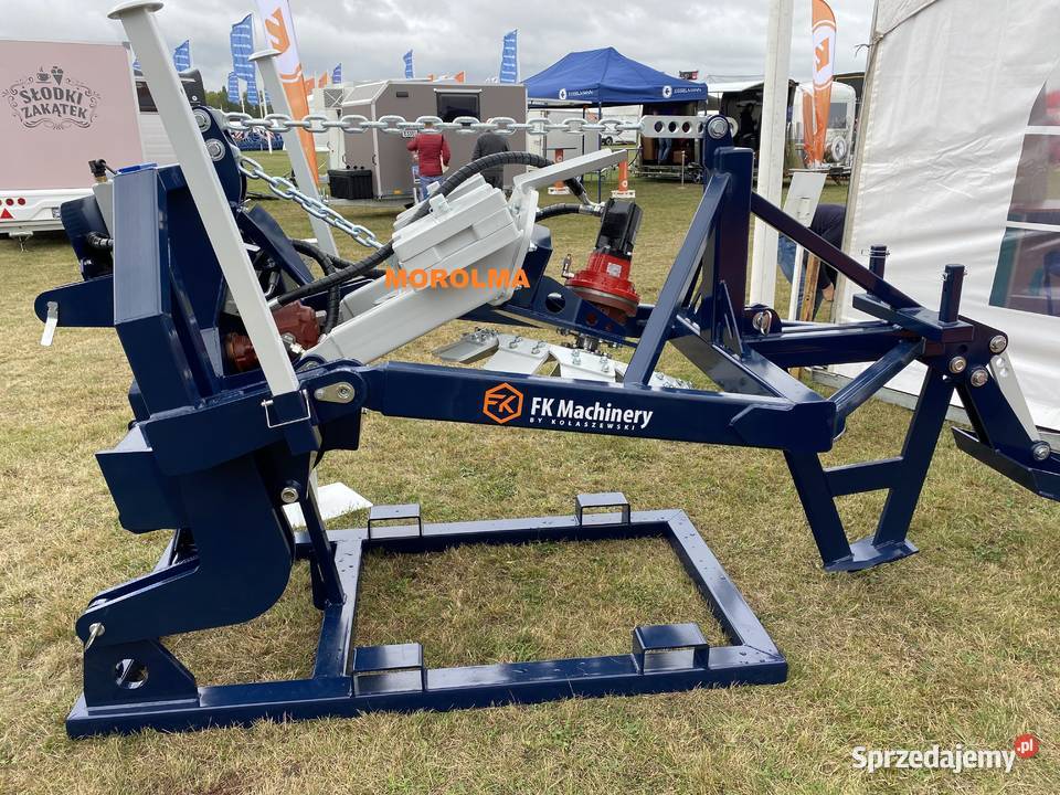 Pług leśny aktywny FK MACHINERY 1talerzowy z