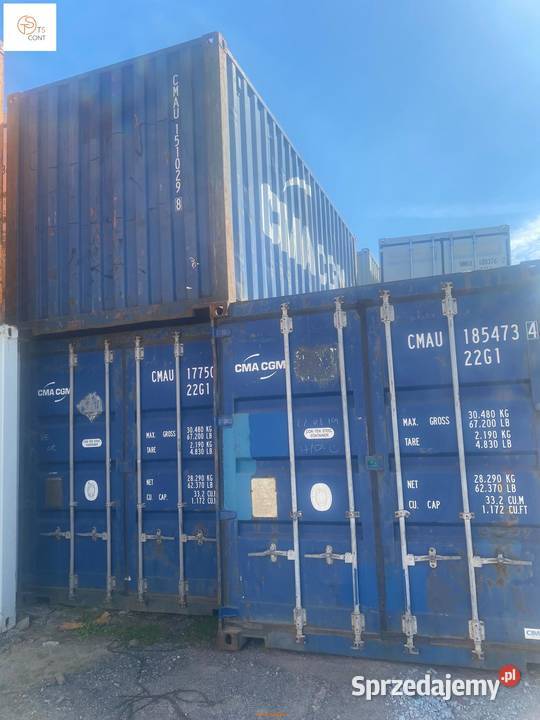 Kontener morski magazynowy budowlany 20 DV