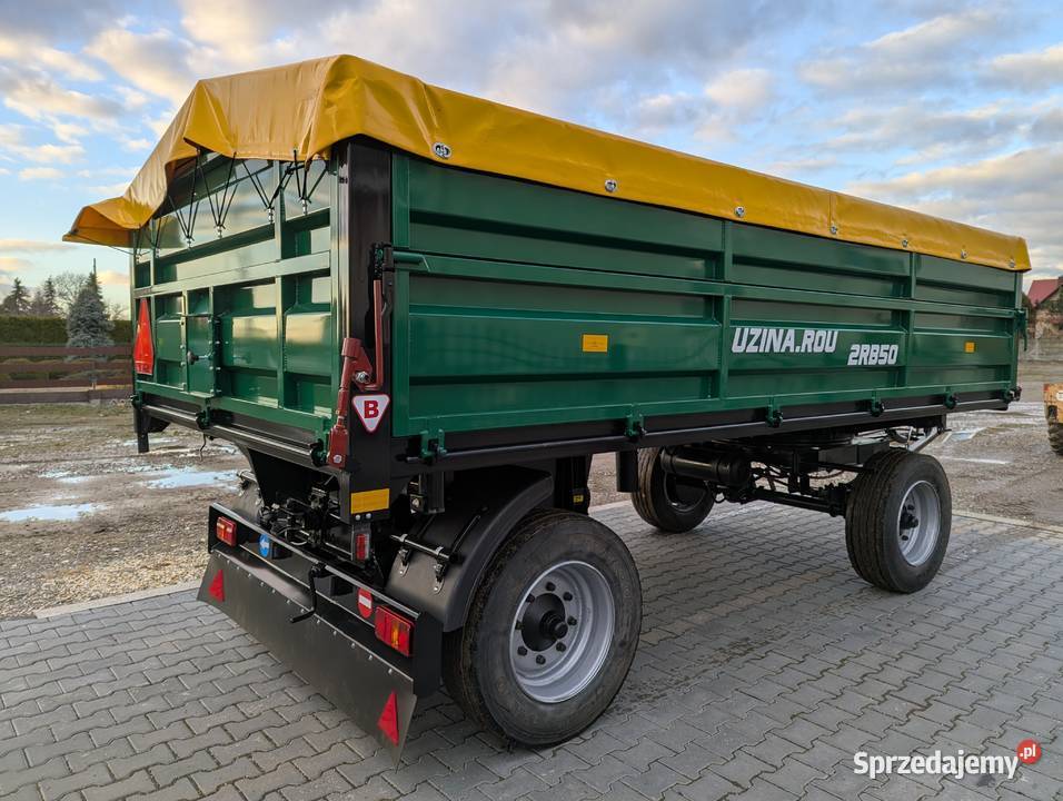 Przyczepa 7t Wywrotka na 1 siłownik Nowa Podłoga Kalinowice