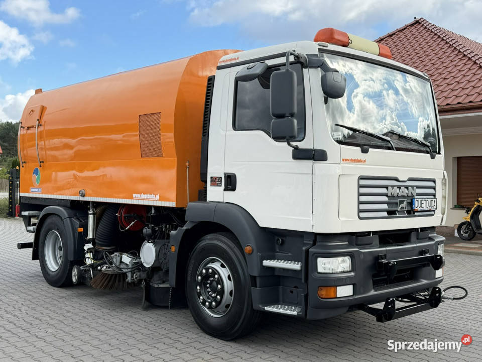 MAN TGM 18240 E5 Zabudowa DOBROWOLSKI TSL 2 Widełki sprzedam
