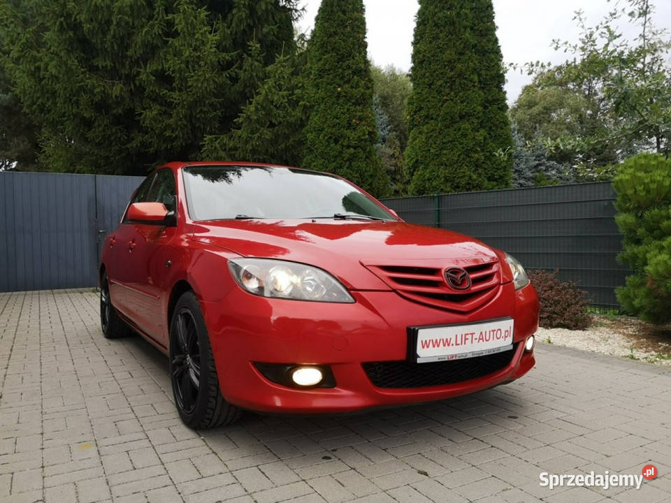 Mazda 3 16 DOHC 105 Klimatronk Isofix Halogeny dolnośląskie Strzegom