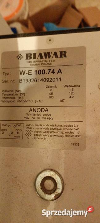 piec dwufunkcyjny 25 kW Radom