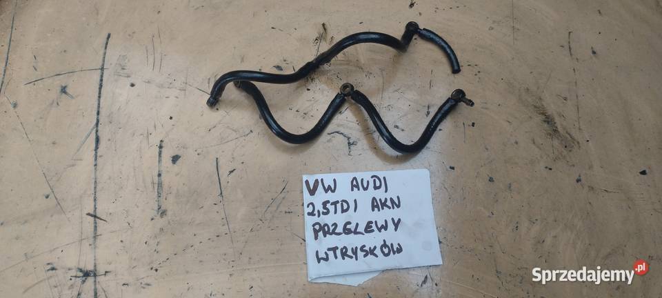 VW PASSAT AUDI A4 A6 25TDI AKN przelewy wtrysków sprzedam