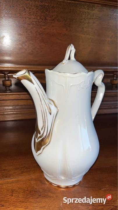 Dzbanek do kawy Secesja XIX XX w Niesygnowany Gdańsk sprzedam