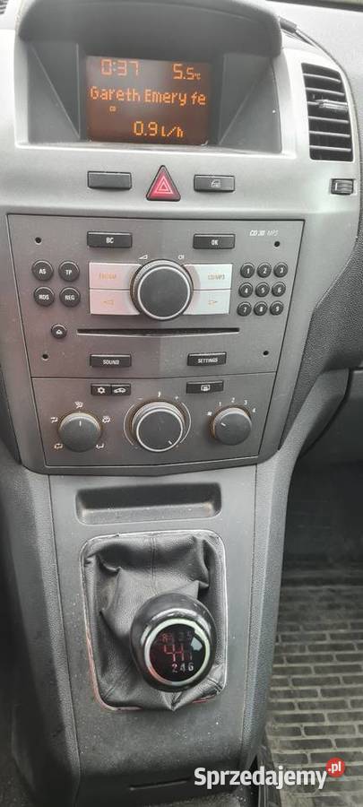 Opel Zafira 2007rrej 2013r7osobowa zarejstrowana nieuszkodzony Grudziądz
