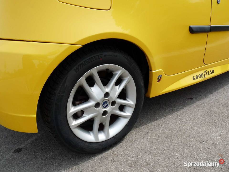 Fiat Punto HGT Abarth Giallo Ginestra mazowieckie Warszawa