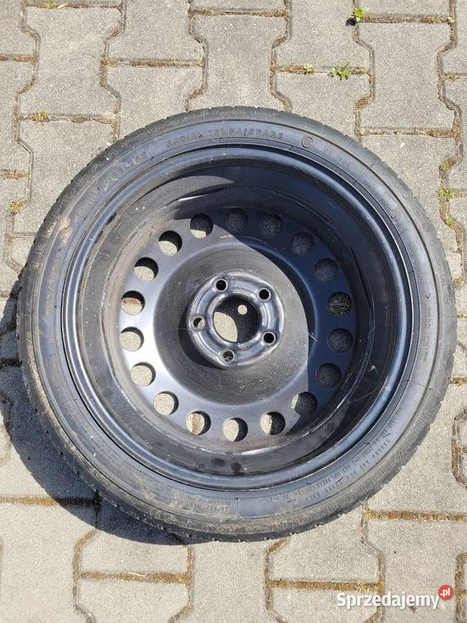 Koło dojazdowe opel astra h na 5x100 otwór 65 Gliwice