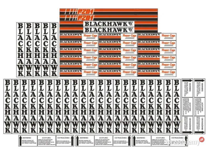 Naklejki oklejenie BLACKHAWK P201 Zamiennik Janików