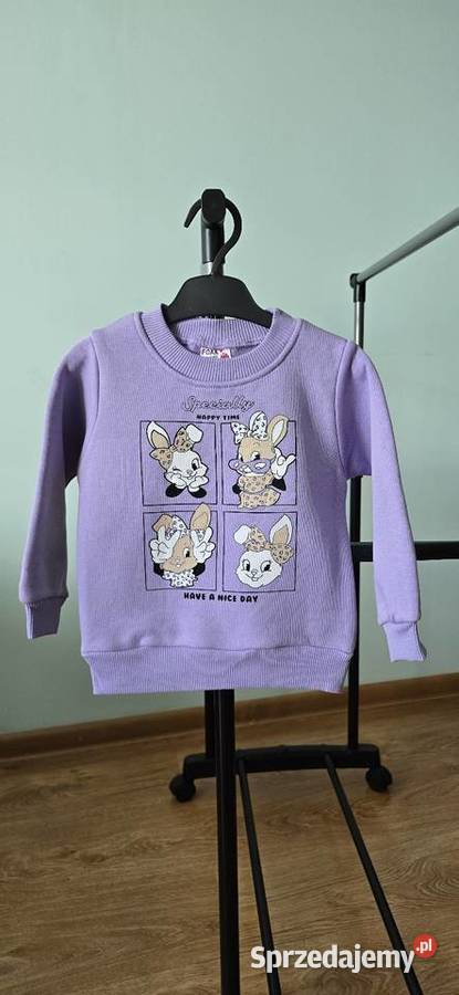 Dresiki dziecięce z Turcji rozmiary 7492 fioletowy